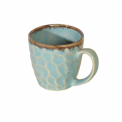 Teal Cuts Tea Cups - Set of 6 - Dining & Kitchen - 3