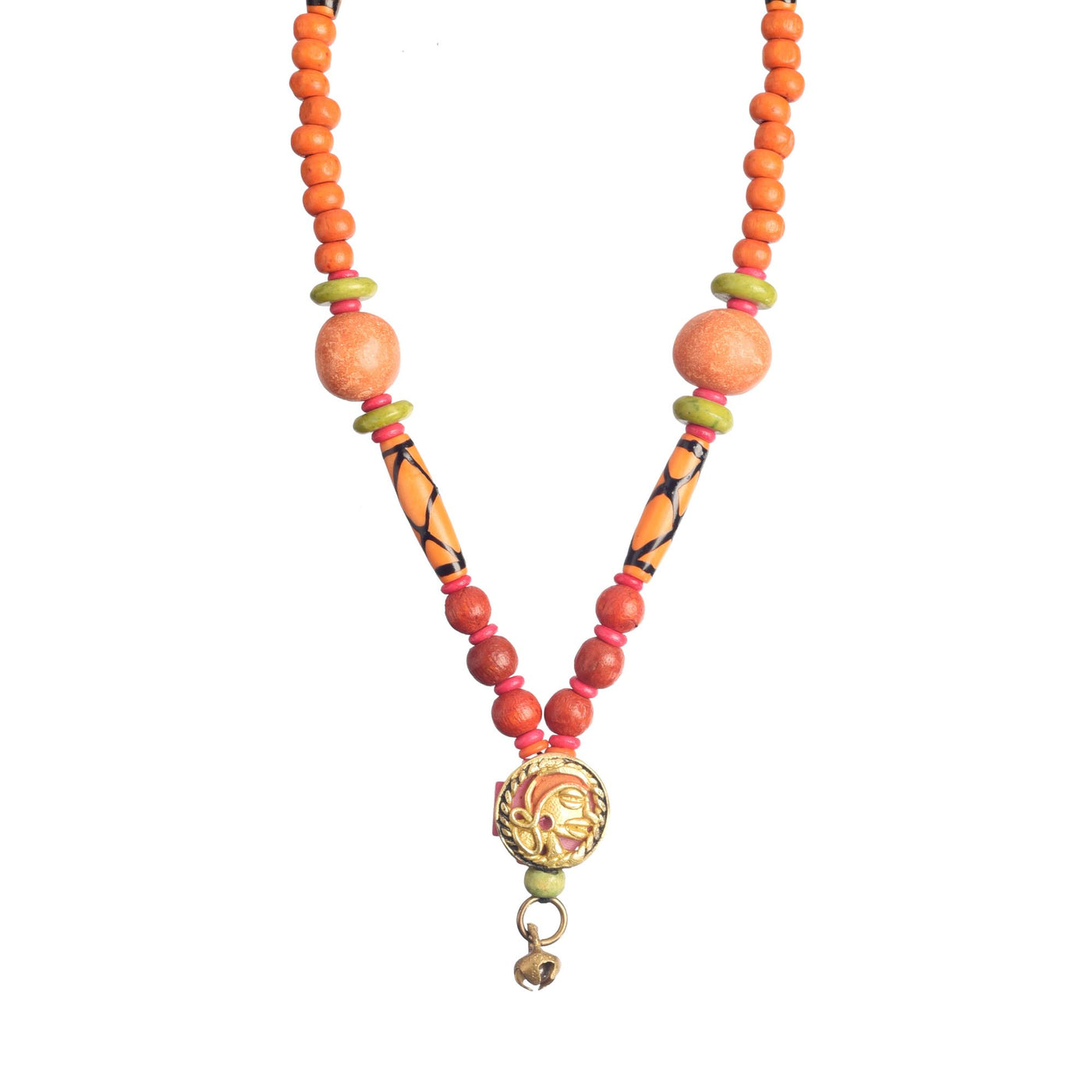 The Orange Queen Handcrafted Tribal Necklace - Fashion & Lifestyle - 2