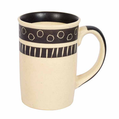 Mug Ceramic Black Polka - Set of 2 (4x3x4") - Dining & Kitchen - 3