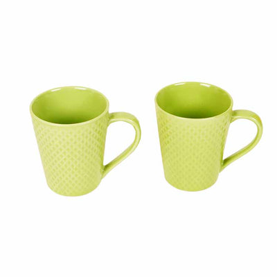 Mint Green Coffee Mugs - Set of 2 - Dining & Kitchen - 5