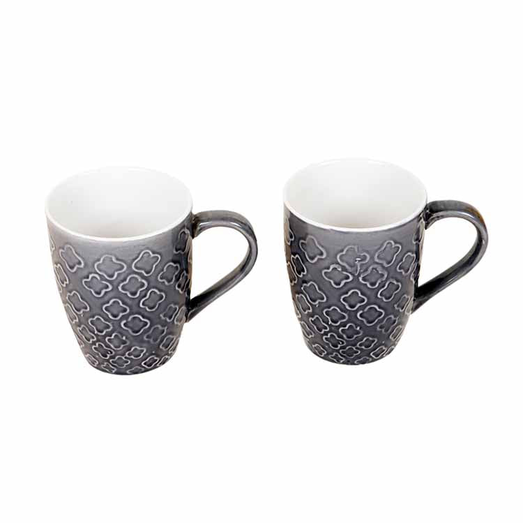 Ash Grey Mugs - Set of 2 - Dining & Kitchen - 5