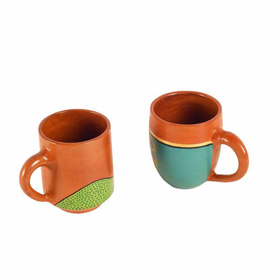 Delightful Deer Terracotta Tea Cups Set of 2 - Dining & Kitchen - 4