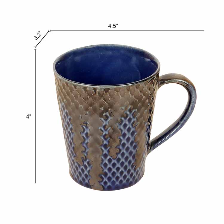 Midnight Blue Coffee Mugs - Set of 4 - Dining & Kitchen - 5