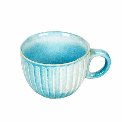 Cyan Blue Tea Cups - Set of 6 - Dining & Kitchen - 2