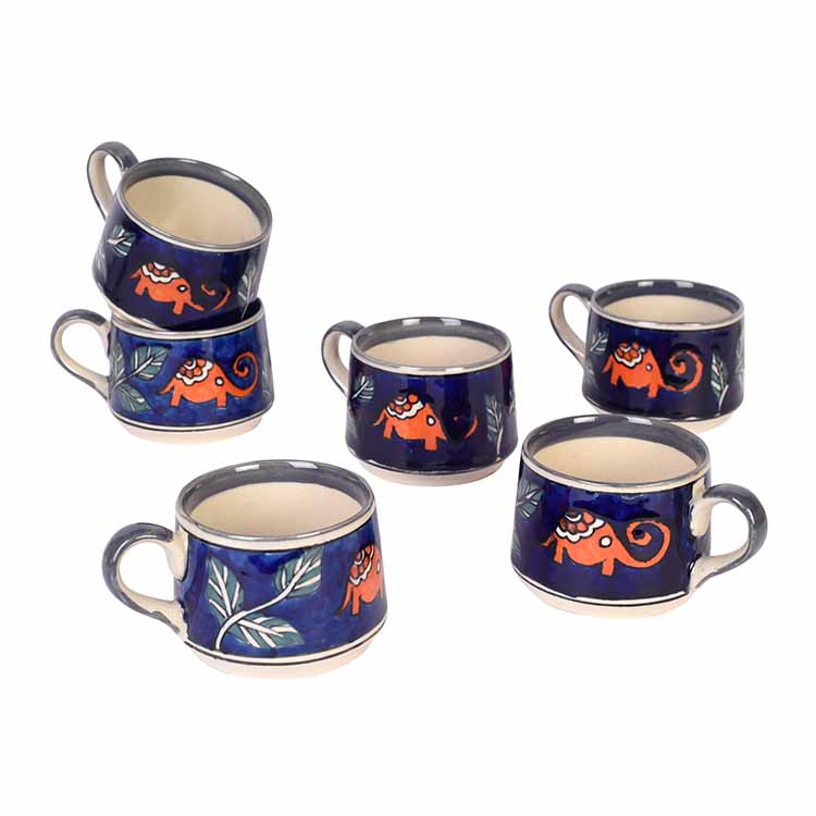 Morning Tuskers Tea Cups - Set of 6 - Dining & Kitchen - 2