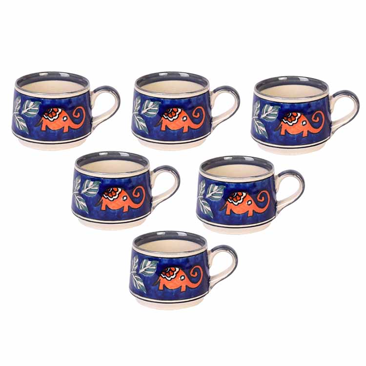 Morning Tuskers Tea Cups - Set of 6 - Dining & Kitchen - 5