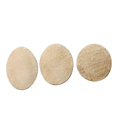 Gold & White Small Hammer Wall Decor Set of 3
