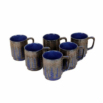 Midnight Blue Tea Cups - Set of 6 - Dining & Kitchen - 2