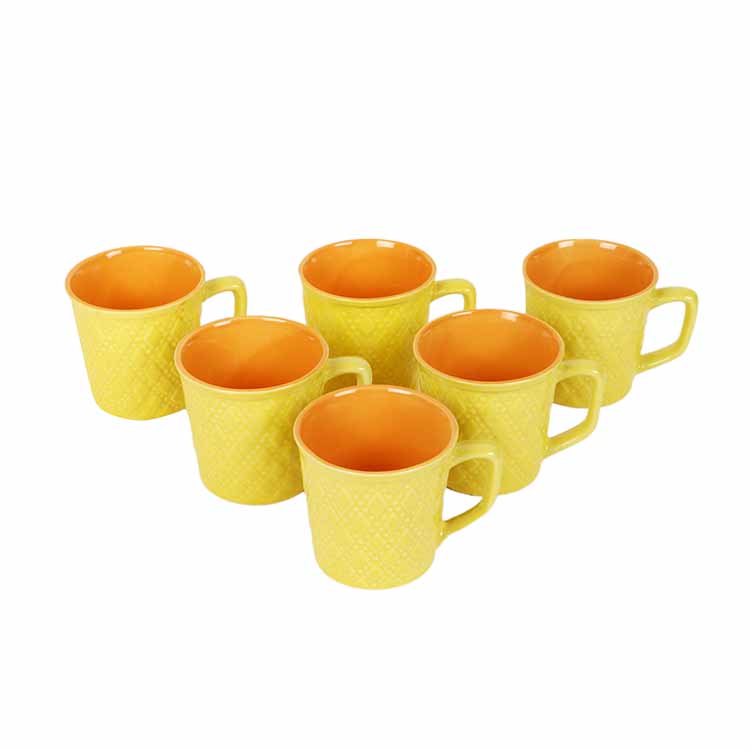 Yellow Springs Tea Cups - Set of 6 - Dining & Kitchen - 5