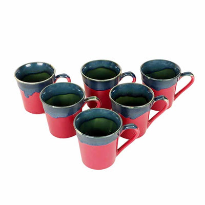 Cherry Moss Tea Cups - Set of 6 - Dining & Kitchen - 5