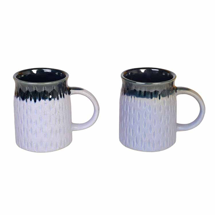 Spotted Sand Coffee Mugs - Set of 4 (5x3x4") - Dining & Kitchen - 2
