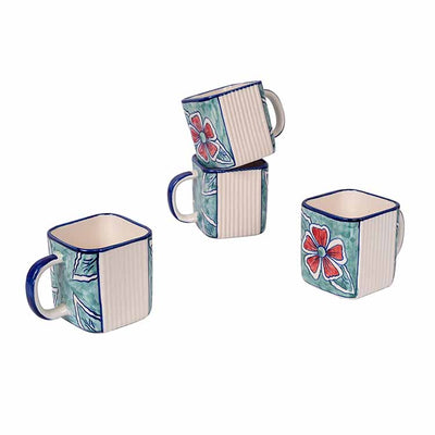 Flowers of Ecstasy Coffee Mugs, Arctic - Set of 4 - Dining & Kitchen - 2