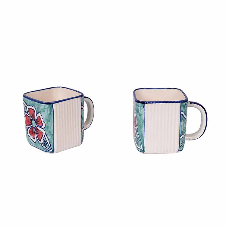 Flowers of Ecstasy Coffee Mugs, Arctic - Set of 4 - Dining & Kitchen - 3