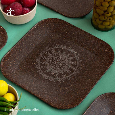 Patio Platter Plate - Brown - Chakra (Pack of 4) - Dining & Kitchen - 2