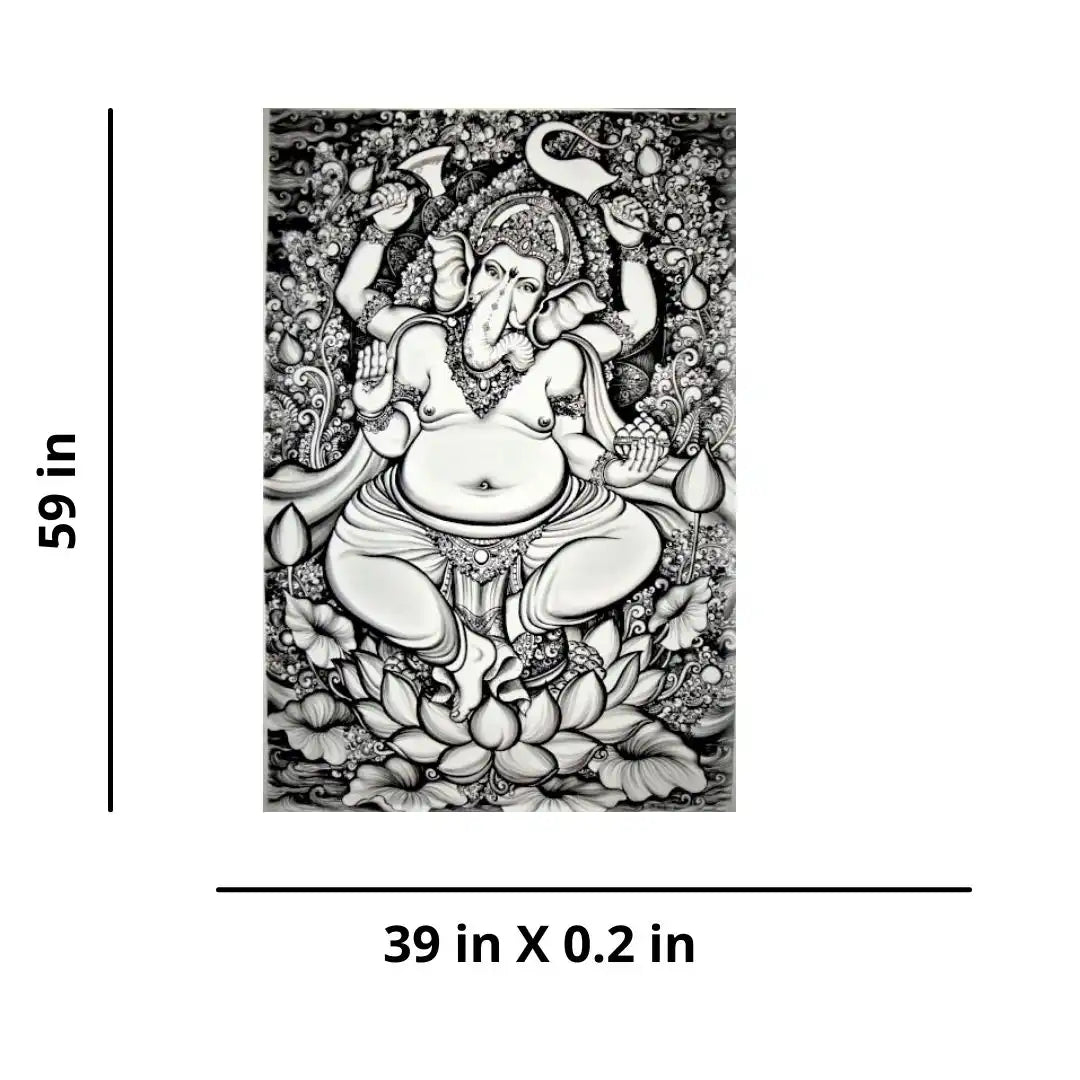 Loving Shree Ganesha - Wall Decor - 4