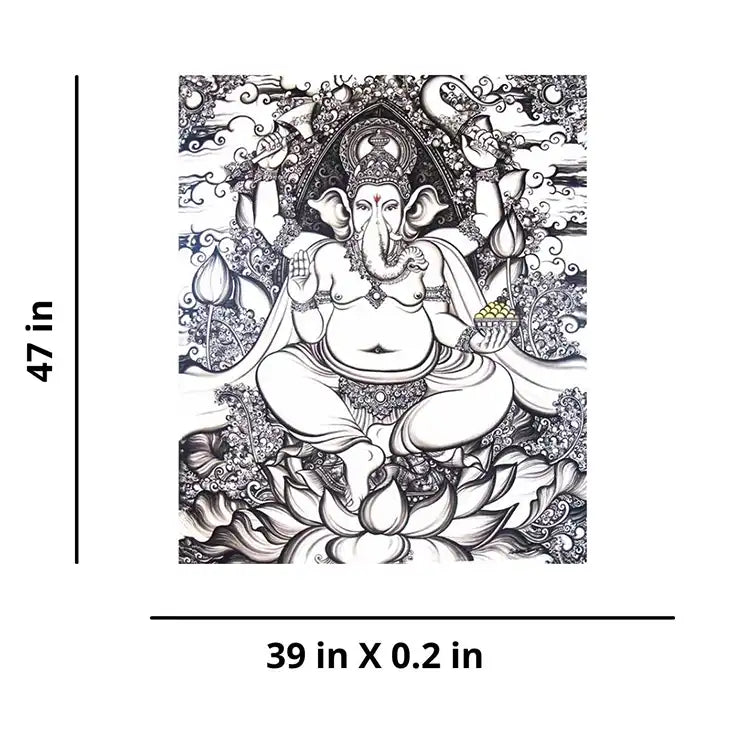 Blessings of Ganesha - Wall Decor - 3