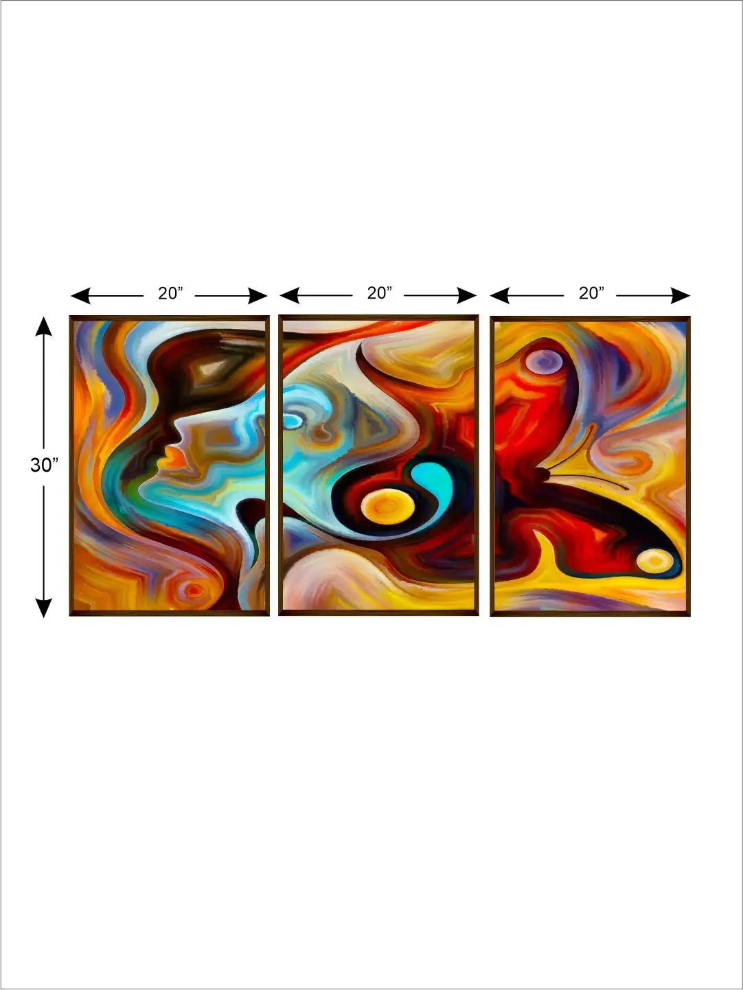Colors of Mind Series (Multi-piece) - Wall Decor - 4