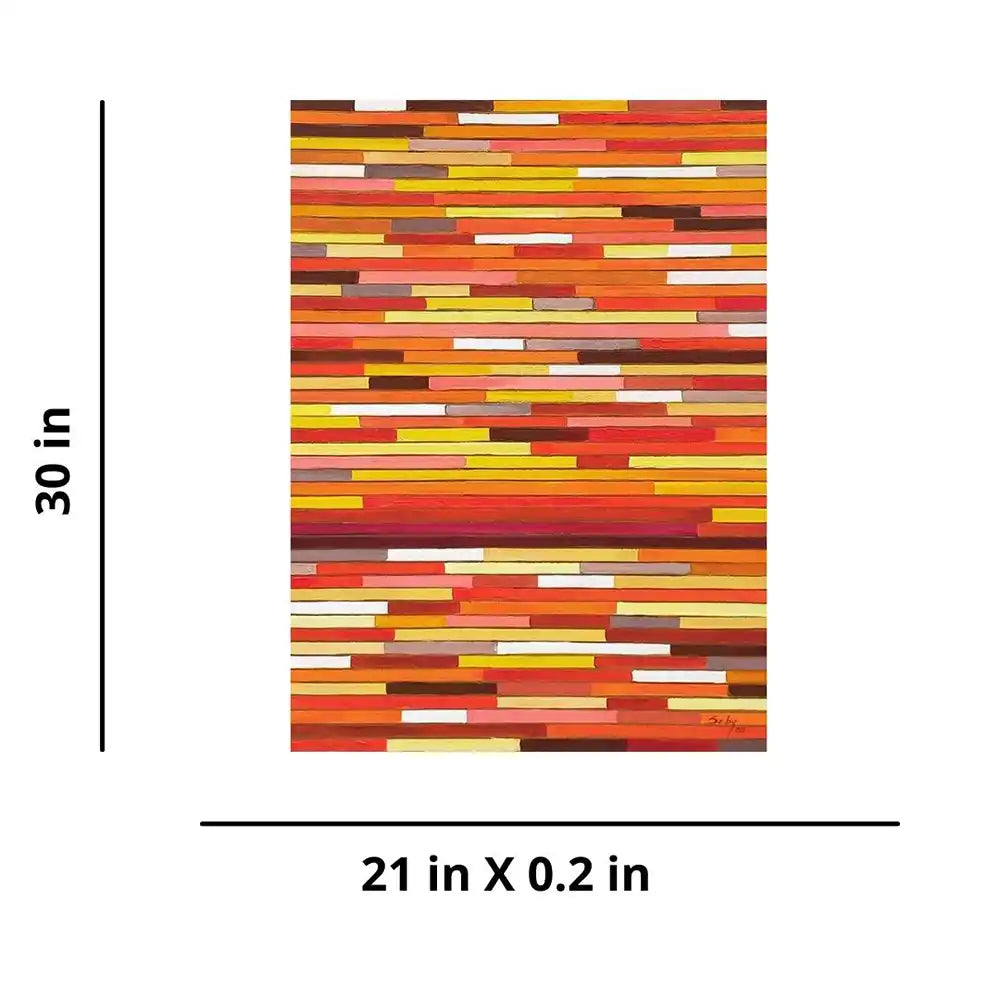 Abstract - Planks IV (1' 9" X 2' 6") - Wall Decor - 3