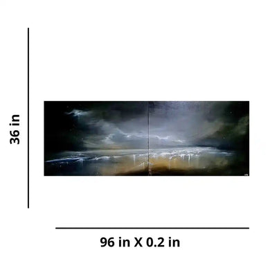 Edge (8' 0" X 3' 0") - Wall Decor - 3