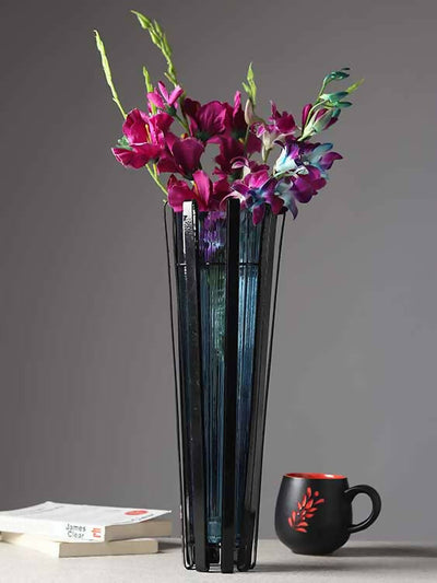 Allure Radiant Metal Hue Vase 80-009-37