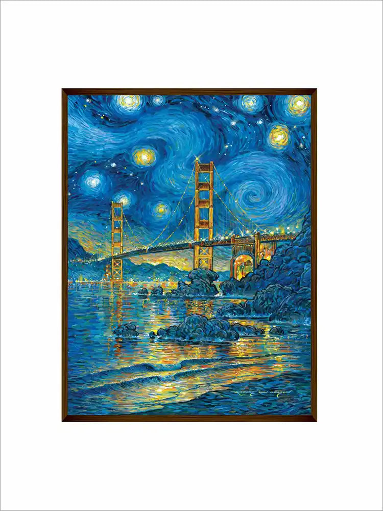 San Francisco Starry Night - Wall Decor - 2