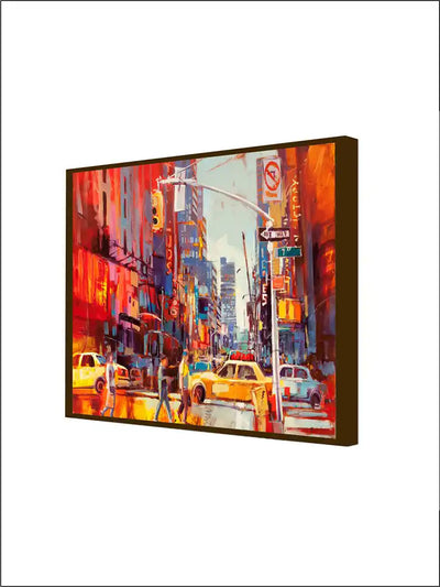 Old New York Abstract Art - Wall Decor - 3
