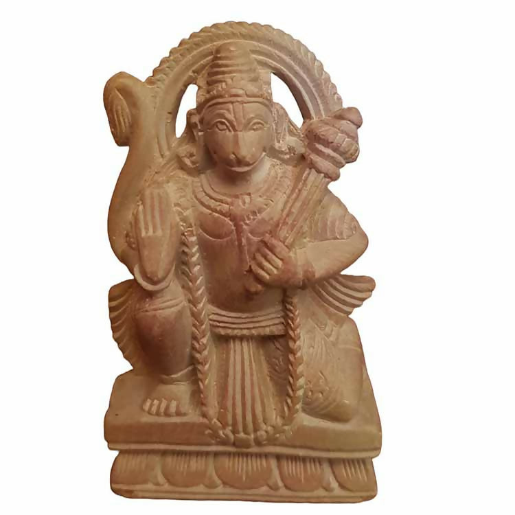 Stone Sculpture of Lord Hanuman S-Stone-303