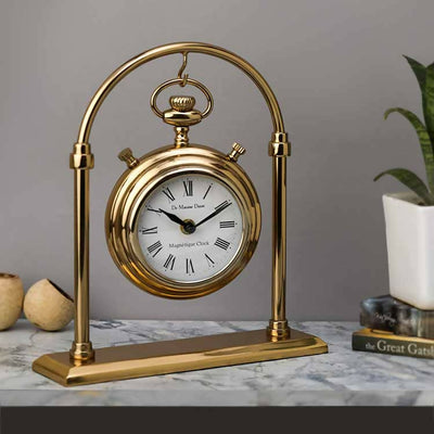Archway Timepiece Gold Table Clock 60-076-28-2