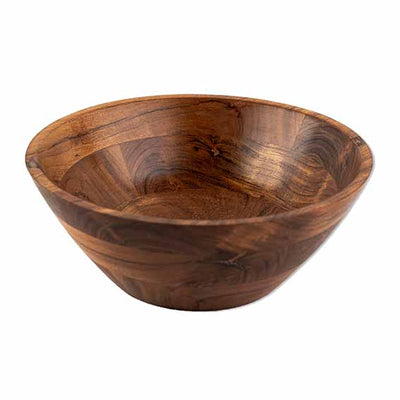 Serving Bowl Wooden V Shaped - Dining & Kitchen - 2