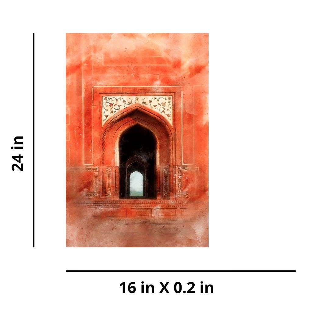 Taj Mahal Gate - The Surrounding Wall 1 - Wall Decor - 3