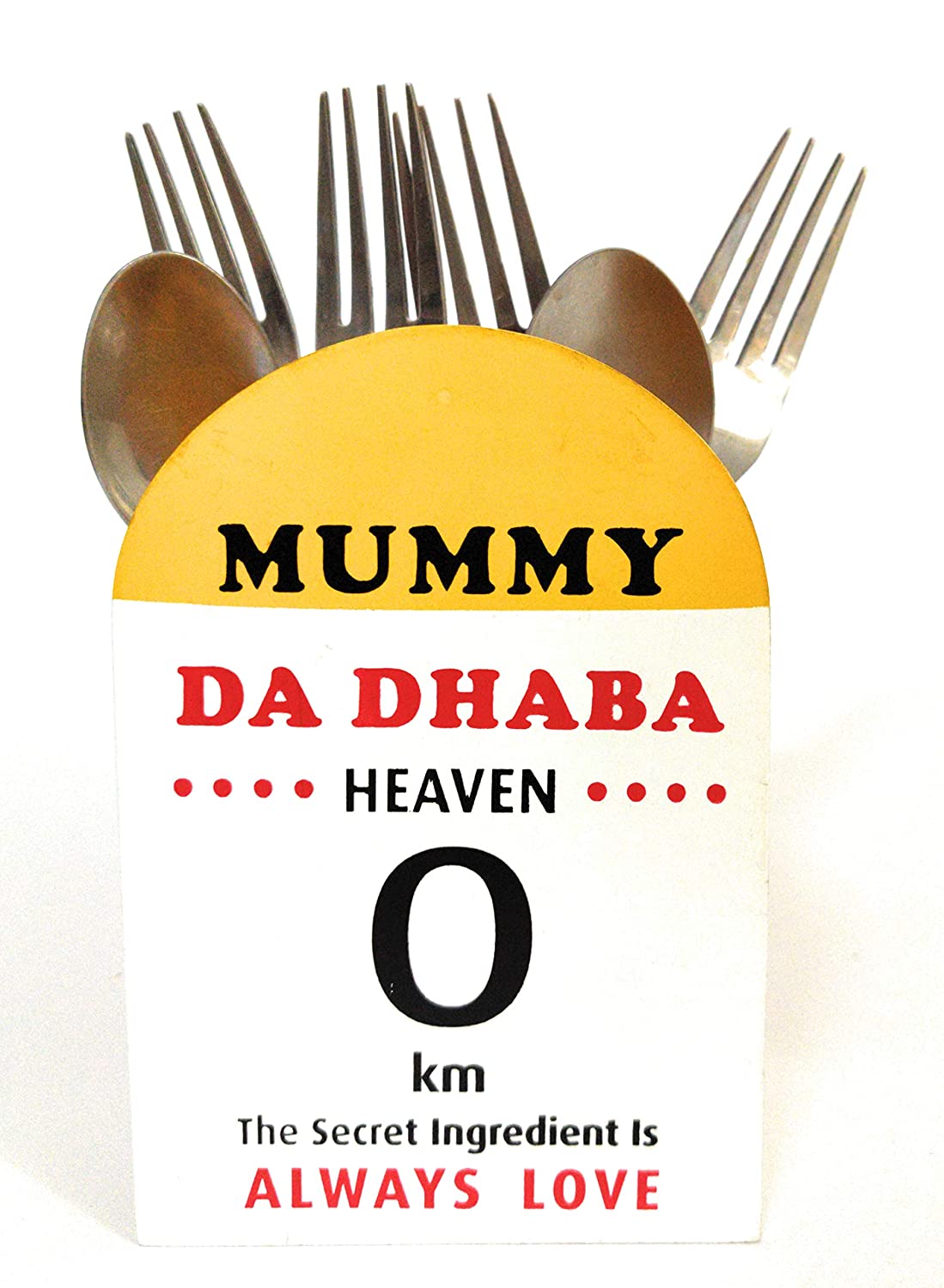 Ek Do Dhai Milestone Cutlery Holder - Dining & Kitchen - 5