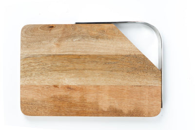 Serving Board Rectangle SS Handle - Dining & Kitchen - 5