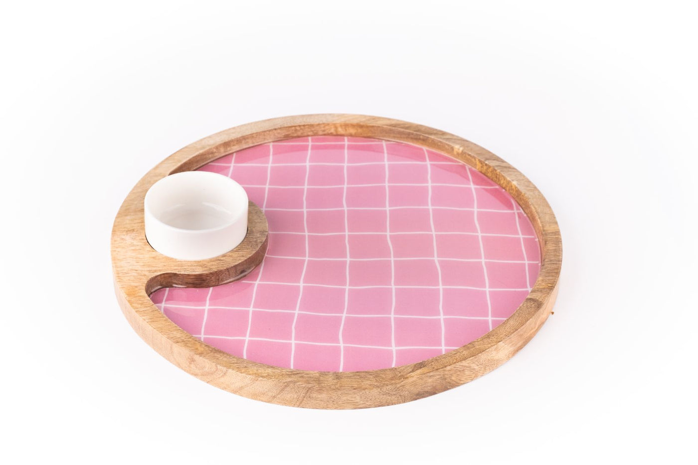 Chip and Dip Blush Pink Round - Dining & Kitchen - 3