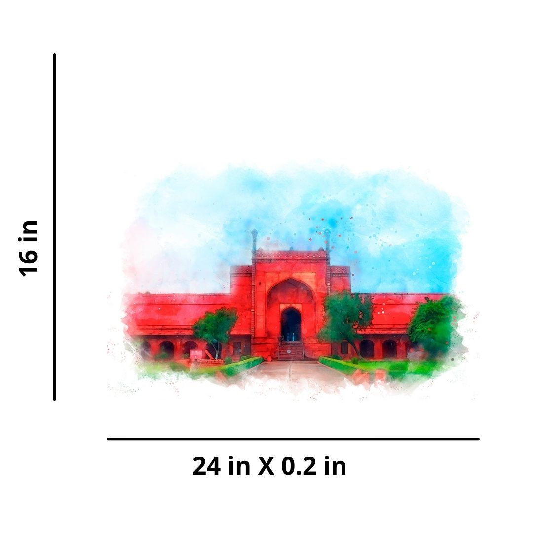 Taj Mahal Gate - The Surrounding Wall 3 - Wall Decor - 3