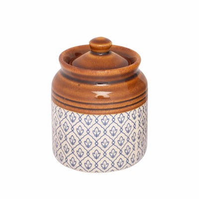 Ek Do Dhai Royal Ceramic Jar Set of 3 - Dining & Kitchen - 6
