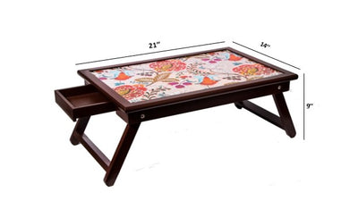 Rectangular Table with Sweet Floral Spanish Print - Storage & Utilities - 4