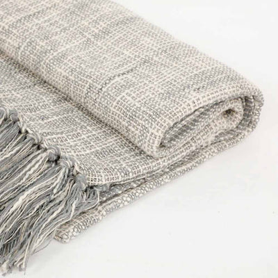 Cotton Woven Throw Tassels, Shaded - Decor & Living - 4