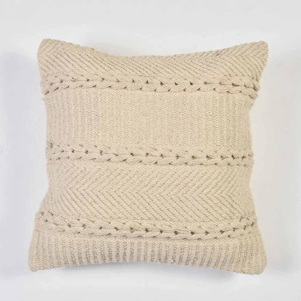 Cushion Cover Pitloom Knotted Rows - Decor & Living - 2
