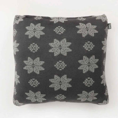 Cotton Knitted Cushion Cover Abstract, Floral - Decor & Living - 5