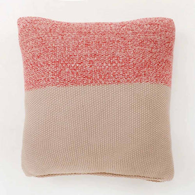 Cotton Knitted Cushion Cover Abstract, Dual Color - Decor & Living - 5