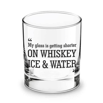 Ek Do Dhai Quotes Whiskey Glass Set of 4 - Dining & Kitchen - 2