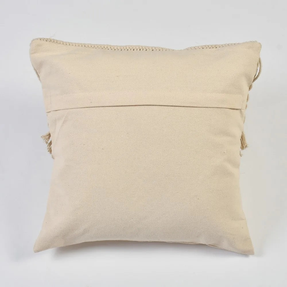 Cotton Macrame Diamond Cushion Cover - Decor & Living - 3