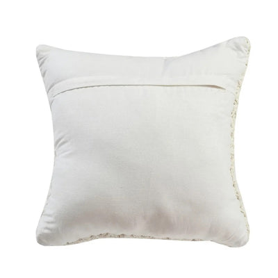 Macrame Cotton Cushion Cover Diamond Boxes Floral Pattern - Decor & Living - 3