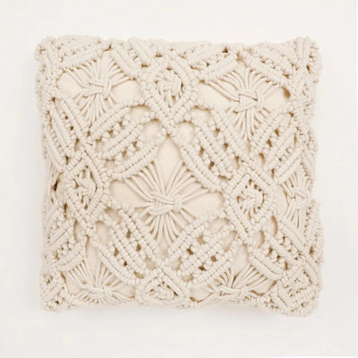 Macrame Cushion Cover Leaf, Knots - Decor & Living - 4