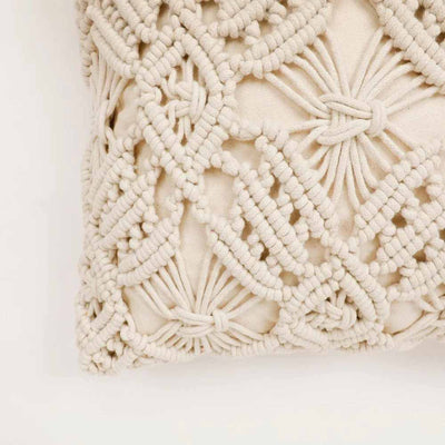 Macrame Cushion Cover Leaf, Knots - Decor & Living - 3