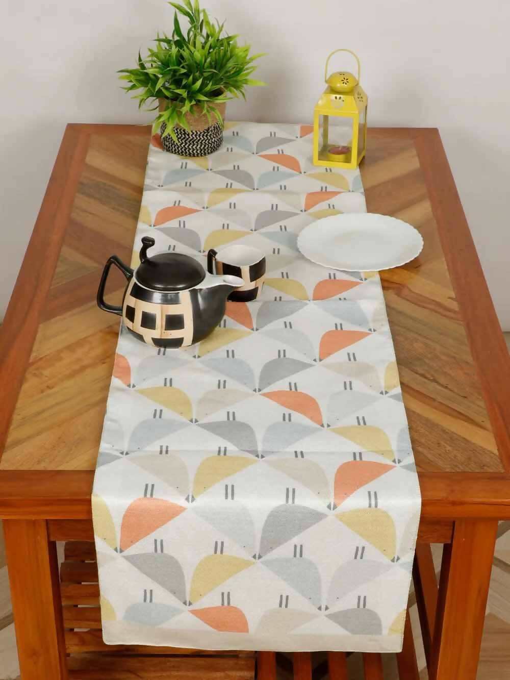Cotton Polyester Printed Table Runner, Birds - Dining & Kitchen - 1