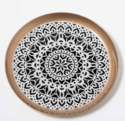 Mandala Art Print Coaster Set of 6 - Dining & Kitchen - 3