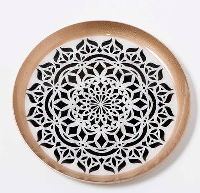 Mandala Art Print Coaster Set of 6 - Dining & Kitchen - 5