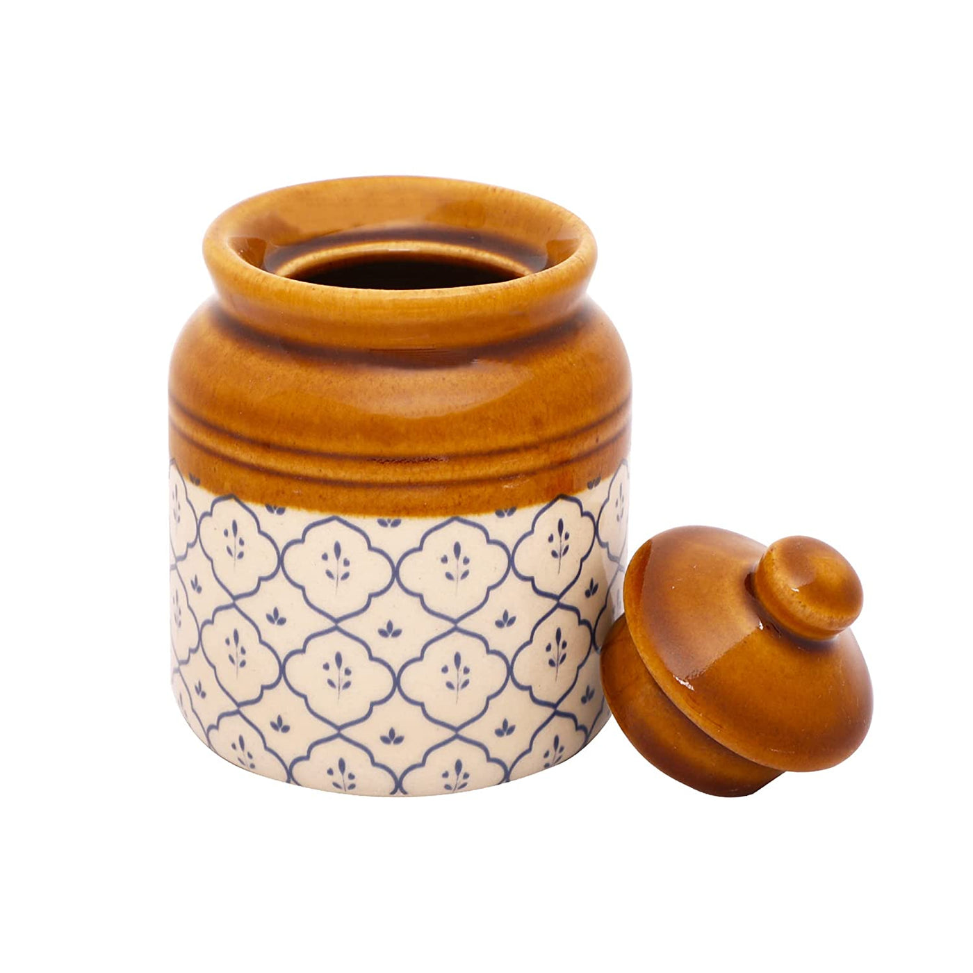 Ek Do Dhai Turkish Ceramic Burnijar Set of 3 - Dining & Kitchen - 2