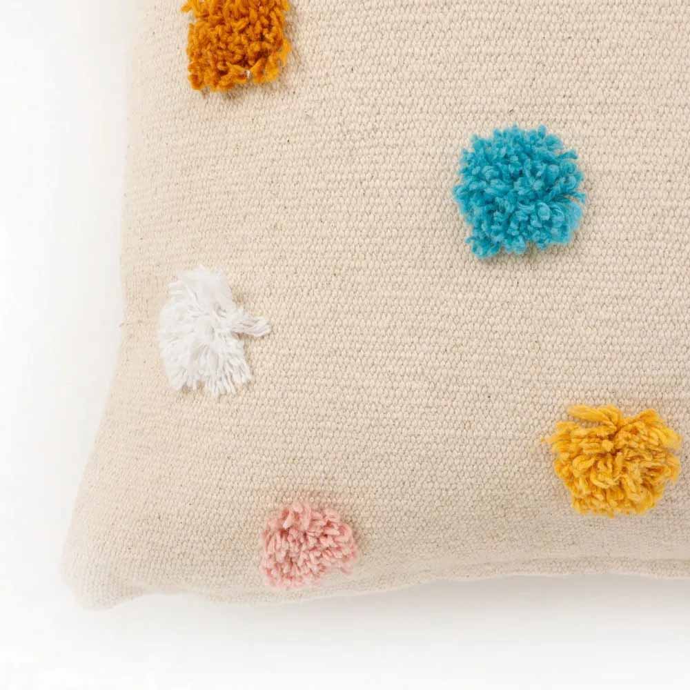 Tufted Cushion Cover Small Colorful Dots - Decor & Living - 4